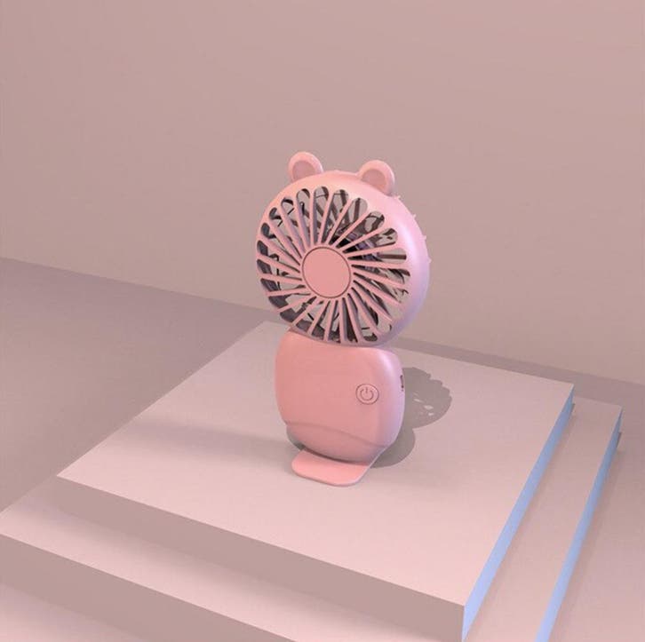 Oplaadbare Draagbare Ventilator - Handventilator op Batterij, Elektronische apparatuur, Ventilatoren, Nieuw, Verzenden