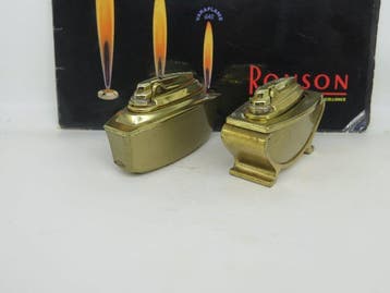 Ronson - Sans prix de réserve - Briquet de table - Cuivre -
