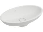 Veiling - Villeroy & Boch opzetwastafel met plug 58,5x38cm L