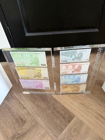 Nederland. - Presentatieset - 5, 10, 20, 50, 100, 200 en 500