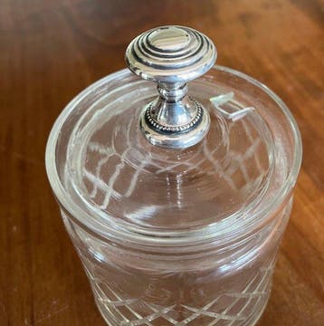 Pot de confiture - Cristal