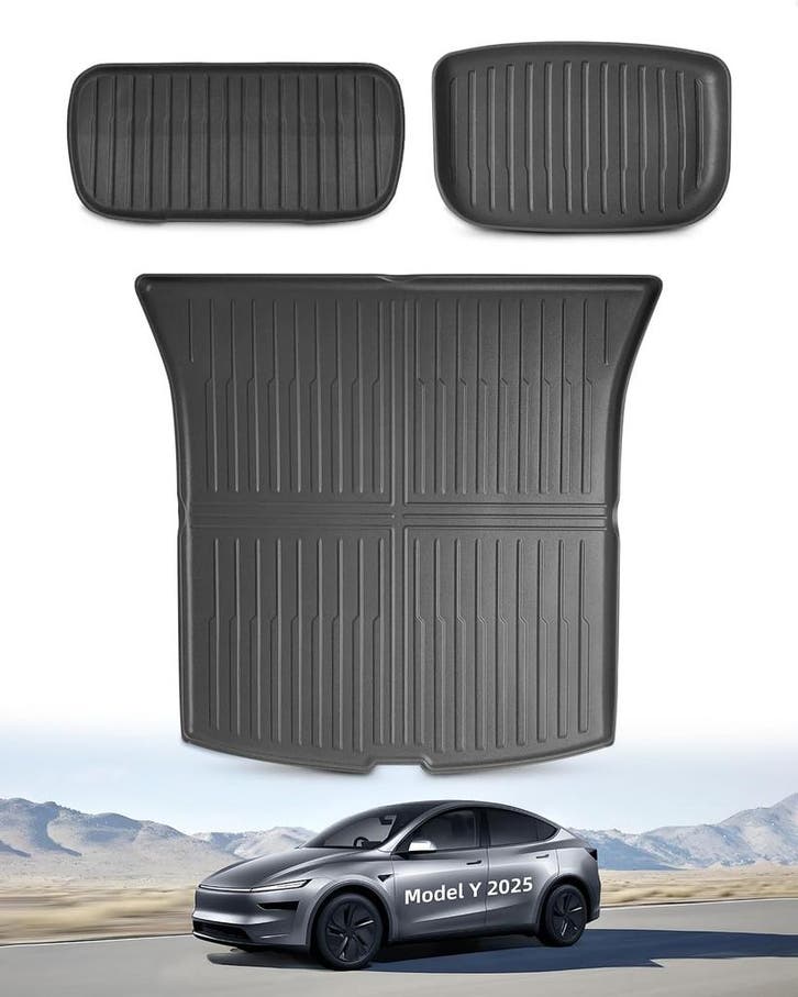 Tesla Model Y Juniper Matset: Tweede kansje, OP = OP!, Auto diversen, Kofferbakmatten, Zo goed als nieuw, Verzenden