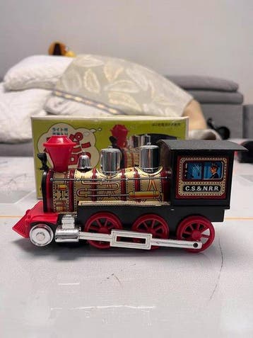 Yonezawa - Blikken speelgoedtrein - Happy Loco - 1970-1980 -