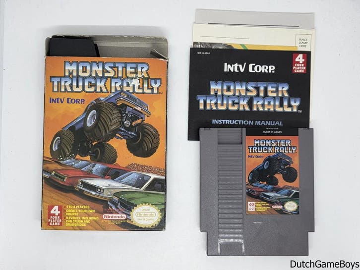 Nintendo NES - Monster Truck Rally - USA, Consoles de jeu & Jeux vidéo, Jeux | Nintendo NES, Envoi