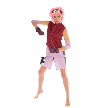 Kostuum Sakura Haruno Naruto, Verzenden, Nieuw
