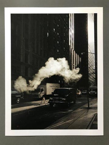 Andre Lichtenberg - NY Smoke, Antiek en Kunst, Kunst | Schilderijen | Modern