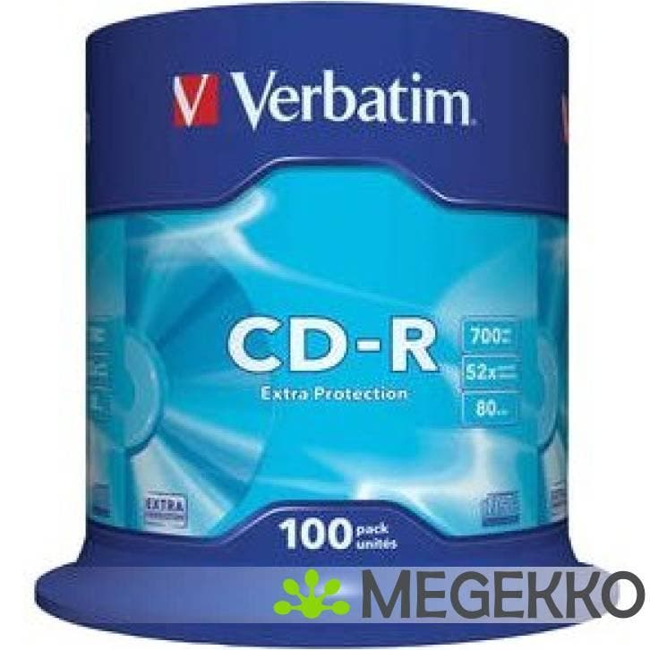 Verbatim CD-R 52x 100st. Spindle, Informatique & Logiciels, Ordinateurs & Logiciels Autre, Envoi