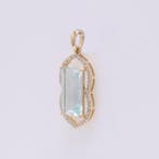 Zonder minimumprijs - Hanger - 14 karaat Geel goud - 2.84ct.