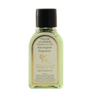Natural bad- douchegel | 250 stuks | 30ml Taylor of London, Verzenden, Nieuw in verpakking