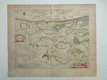 Europa - Frankrijk / België / Vlaanderen; Willem and Joan, Boeken, Atlassen en Landkaarten, Nieuw
