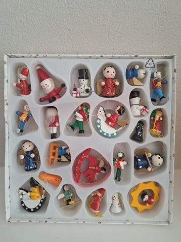 Kerstdecoratie Kurt Adler - Hout - Kurt Adler kerstdecoratie