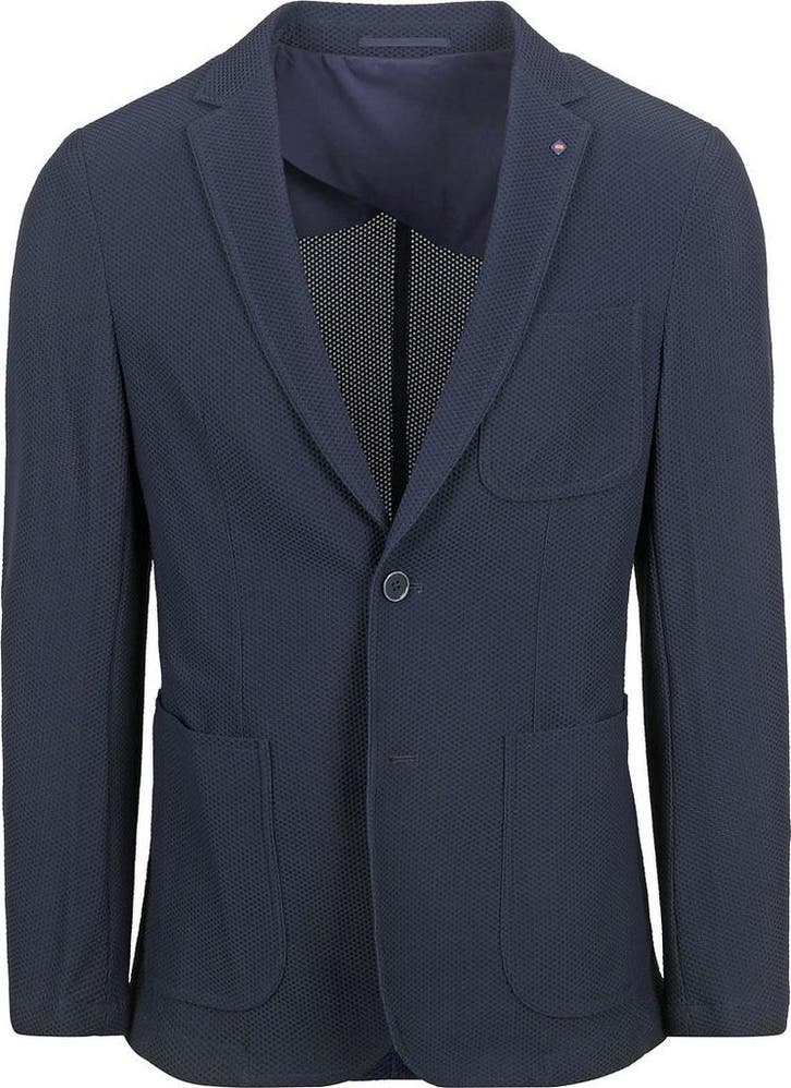 Suitable Travel Jacket Navy maat Maat 56/58 (XL) Heren, Kleding | Heren, Truien en Vesten, Blauw, Nieuw, Maat 56/58 (XL), Verzenden