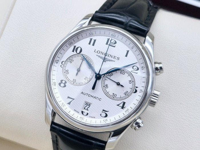Longines - Master Collection Chronograph - Sans prix de, Handtassen en Accessoires, Horloges | Heren