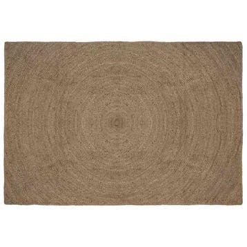 vidaXL Vloerkleden Grijs 240 x 340 cm Jute, Verzenden, Nieuw