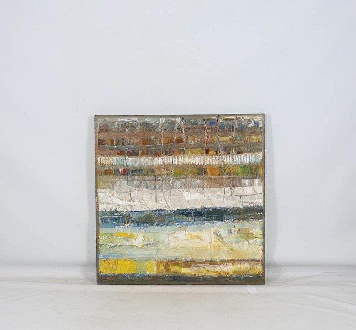 Christien Timmermans-Smits (XX) - Haven, Antiek en Kunst, Kunst | Schilderijen | Modern
