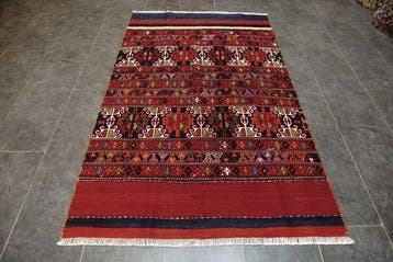 Sumakh kilim - Tapijt - 188 cm - 125 cm, Huis en Inrichting, Nieuw