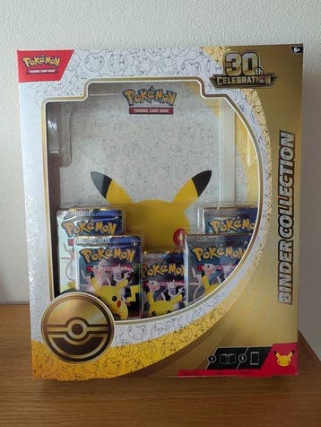 Pokémon - 3 Box - Pokémon 30th Celebration Binder, Nieuw