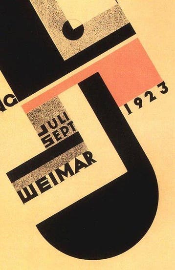 Bauhaus - “Bauhaus-Ausstellung 1923”.