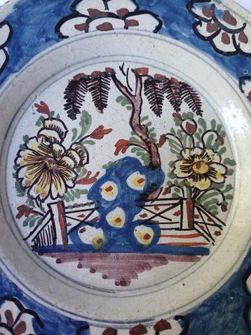 Delft, Plateelbakkerij - Bord - Delfts blauw
