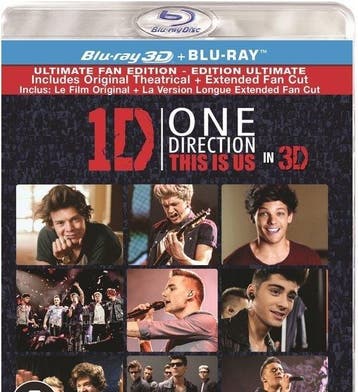 One direction - This is us 3D op Blu-ray, Verzenden, Nieuw in verpakking