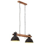 vidaXL Hanglamp industrieel 25 W E27 109 cm zwart, Verzenden, Nieuw
