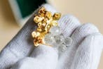 Swarovski - Crystal, Plaqué or - Broche - Raisin