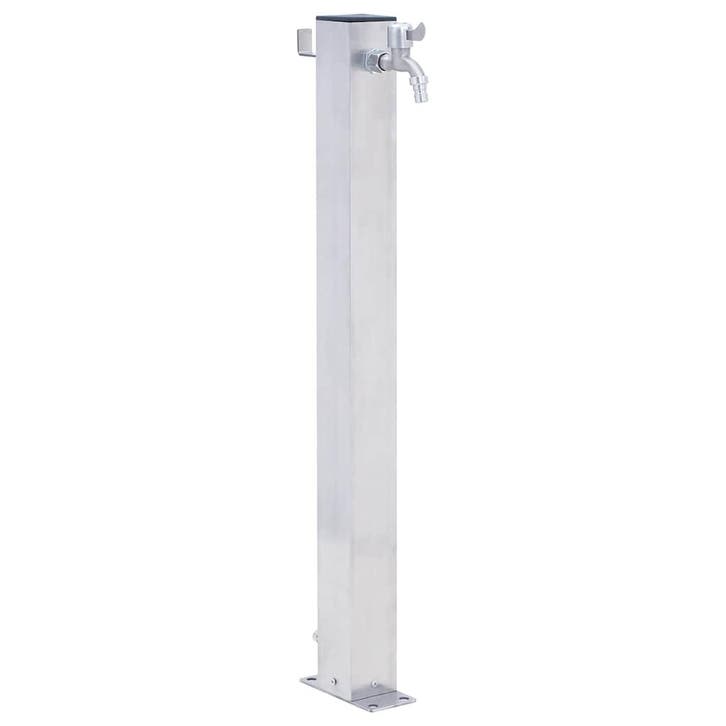 vidaXL Waterzuil vierkant 80 cm roestvrij staal, Tuin en Terras, Overige Tuin en Terras, Nieuw, Verzenden