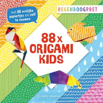 88x origami kids - Regenboogpret (Goed), Verzenden