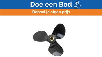 Bieden: Michigan Match 3-Blade Aluminum Boat Propeller 14x1, Ophalen of Verzenden, Nieuw