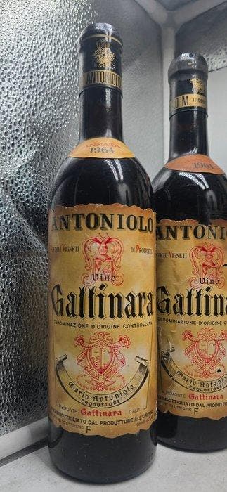 1964 Mario Antoniolo: Gattinara 3x 1964, Spanna Santachiara, Verzamelen, Nieuw