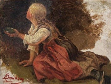 Antonie Boubong (1842–1908) - The Baby Beggar