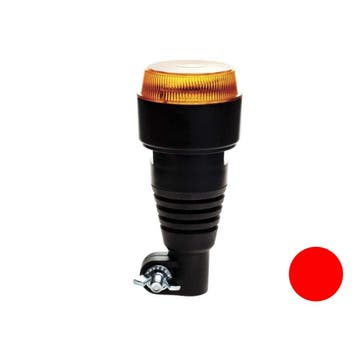 Led flitslamp Met Flexibele DIN Steun Rood, Verzenden, Nieuw