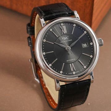 IWC - Portofino Automatic Grey Diamond - IW458102 - Homme -