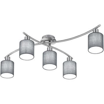 LED Plafondlamp - Trion Gorino - E14 Fitting - 5-lichts - Ro, Verzenden
