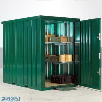 Tuinhuis kopen bij Zelfbouwcontainer in meerdere RAL kleuren, Ophalen, Nieuw, Metaal, Tuinhuis