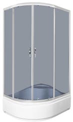 Sanifun douchecabine Kevana 1000 x 800 grafiet, Ophalen of Verzenden, Nieuw, Douche
