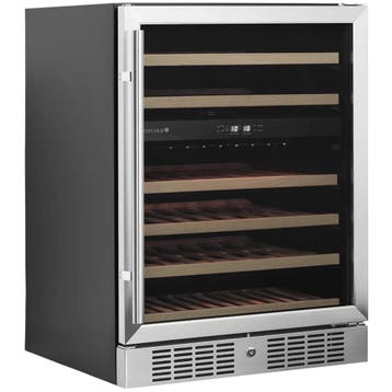 Wijnkoelkast | SERIE TFW | 155L (46x 75cl) | RVS/Zwart | 2, Verzenden, Nieuw in verpakking
