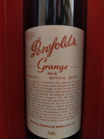 2015 Penfolds Grange - Australie-Méridionale Bin 95 - 1