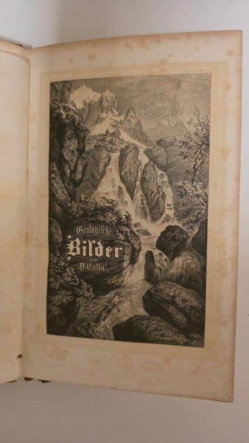 Bernhard Cotta - Geologische Bilder - 1854