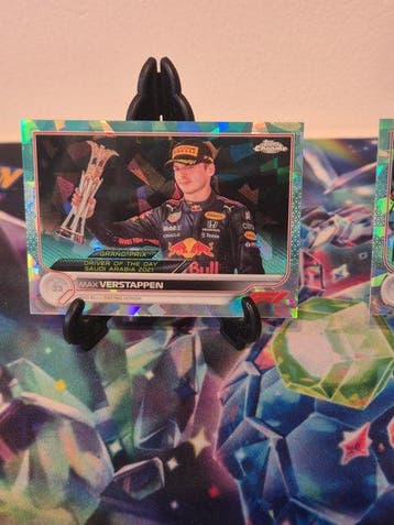 2021 Topps Chrome, Sapphire Edition F1 Max Verstappen