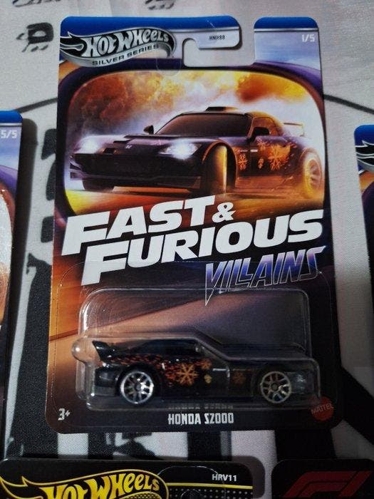 Hot Wheels 1:64 - Voiture miniature (6) - *No Reserve*2025, Hobby en Vrije tijd, Modelauto's | 1:5 tot 1:12