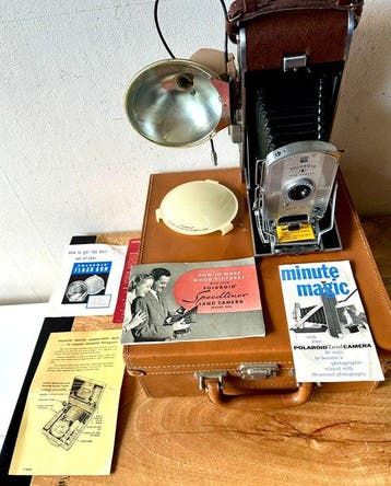 No reserve-1954-1957 Polaroid Land Camera Model 95A, Audio, Tv en Foto, Nieuw