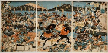 Utagawa Yoshitora /  (actief circa 1836–1882) De Grote