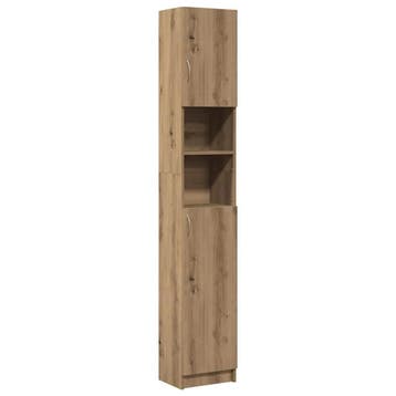 Badkamerkast Eiken - 41% Korting - Retour Deal, (Half)hoge kast, Minder dan 50 cm, Verzenden, Zo goed als nieuw