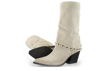Verona Laarzen in maat 40 Beige, Kleding | Dames, Schoenen, Hoge laarzen, Verzenden, Beige, Gedragen