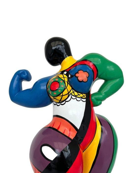Beeldje - Marmer, glasvezel, Antiquités & Art, Art | Objets design