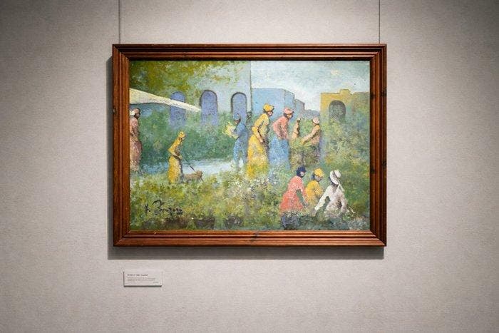 École postimpressionniste européenne (XX) - Harmonie de, Antiquités & Art, Art | Peinture | Classique