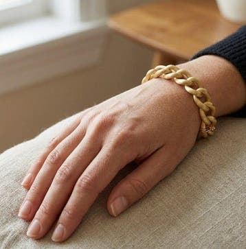 UnoAErre - Bracelet - 18 carats Or jaune - Fait main -