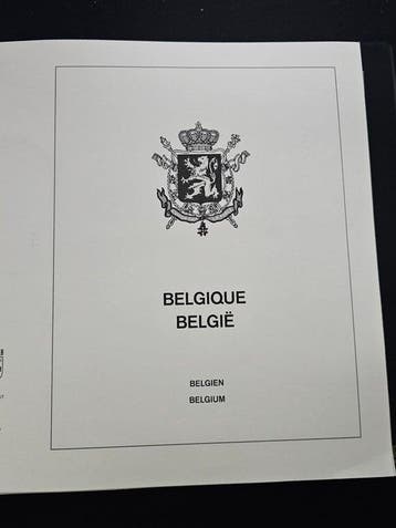 België 1957/1964 - Lindner LX album bijna volledig gevuld, Gestempeld