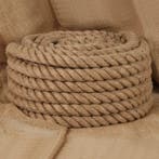 vidaXL Touw 25 m lang 36 mm dik jute, Verzenden, Nieuw